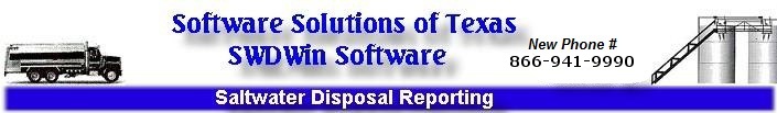 Saltwater Disposal Software